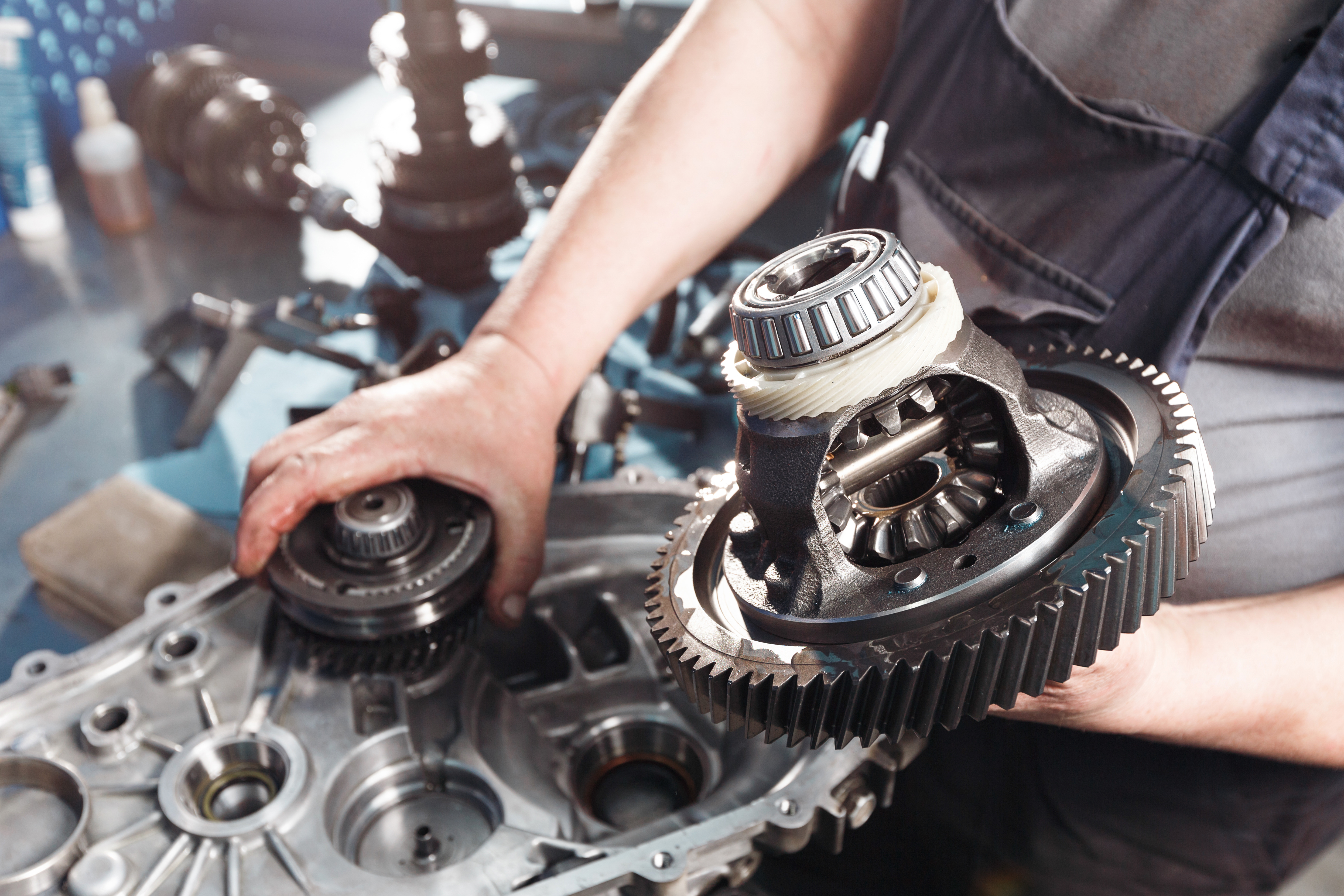 Transmission specialist at work in Elberta, AL